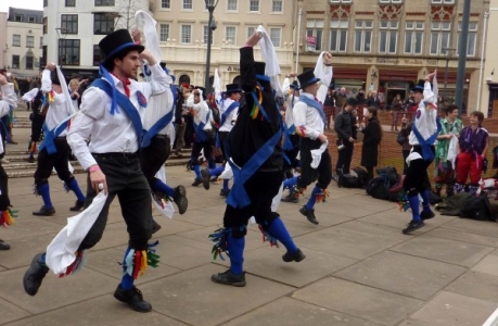 Great Western Morris at Exeter Cathedral