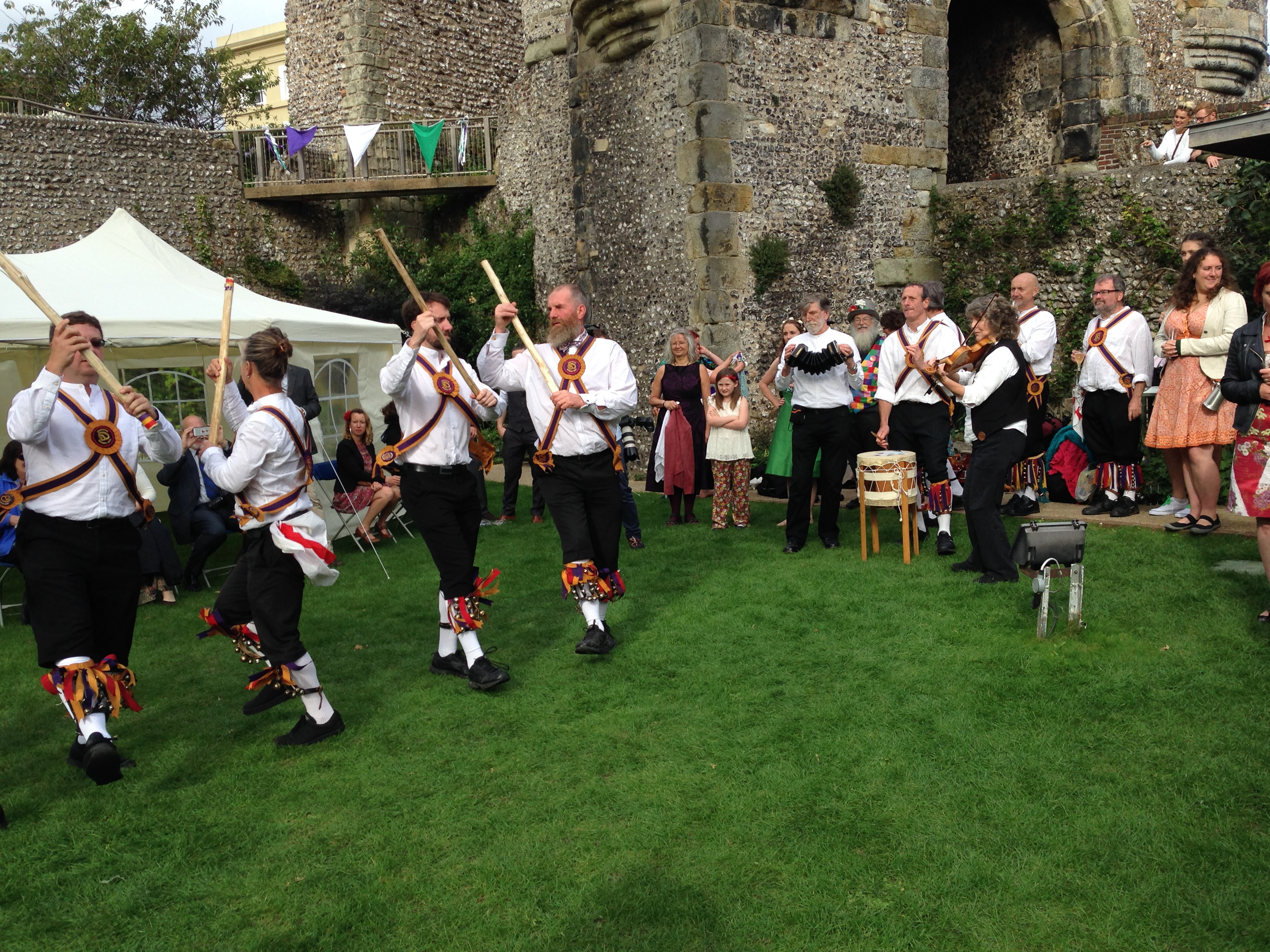 Dancing at Lewes Castle