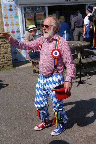 Great Western Morris fool; the smartest man there!